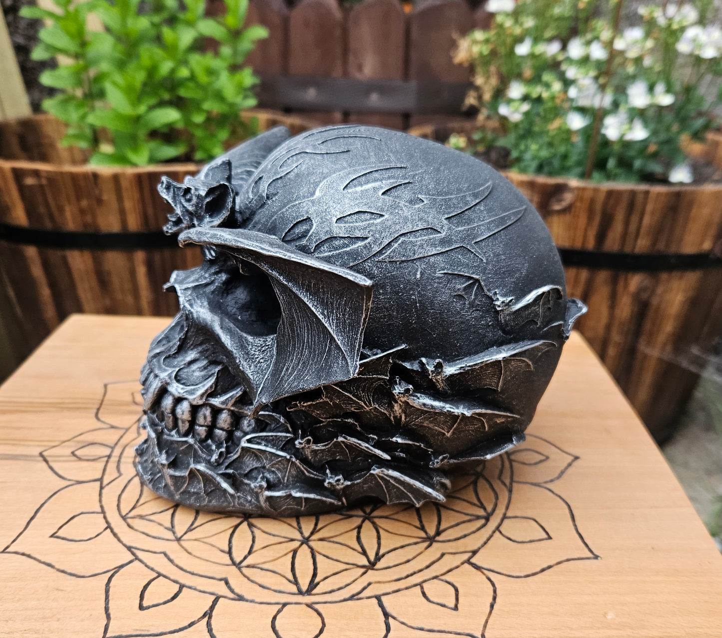 Dracula Bat Skull (Not its licensed name) - Nemesis Now - EX Display (No Box)