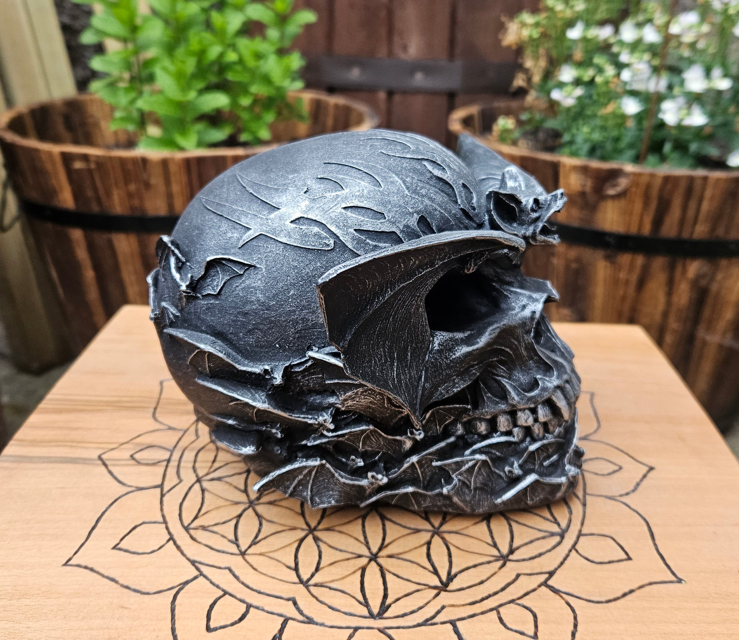 Dracula Bat Skull (Not its licensed name) - Nemesis Now - EX Display (No Box)