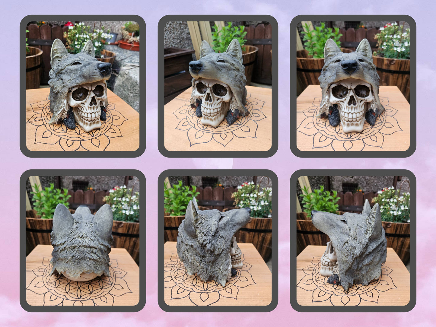 Wolf Chief Skull- EX Display (No Box)