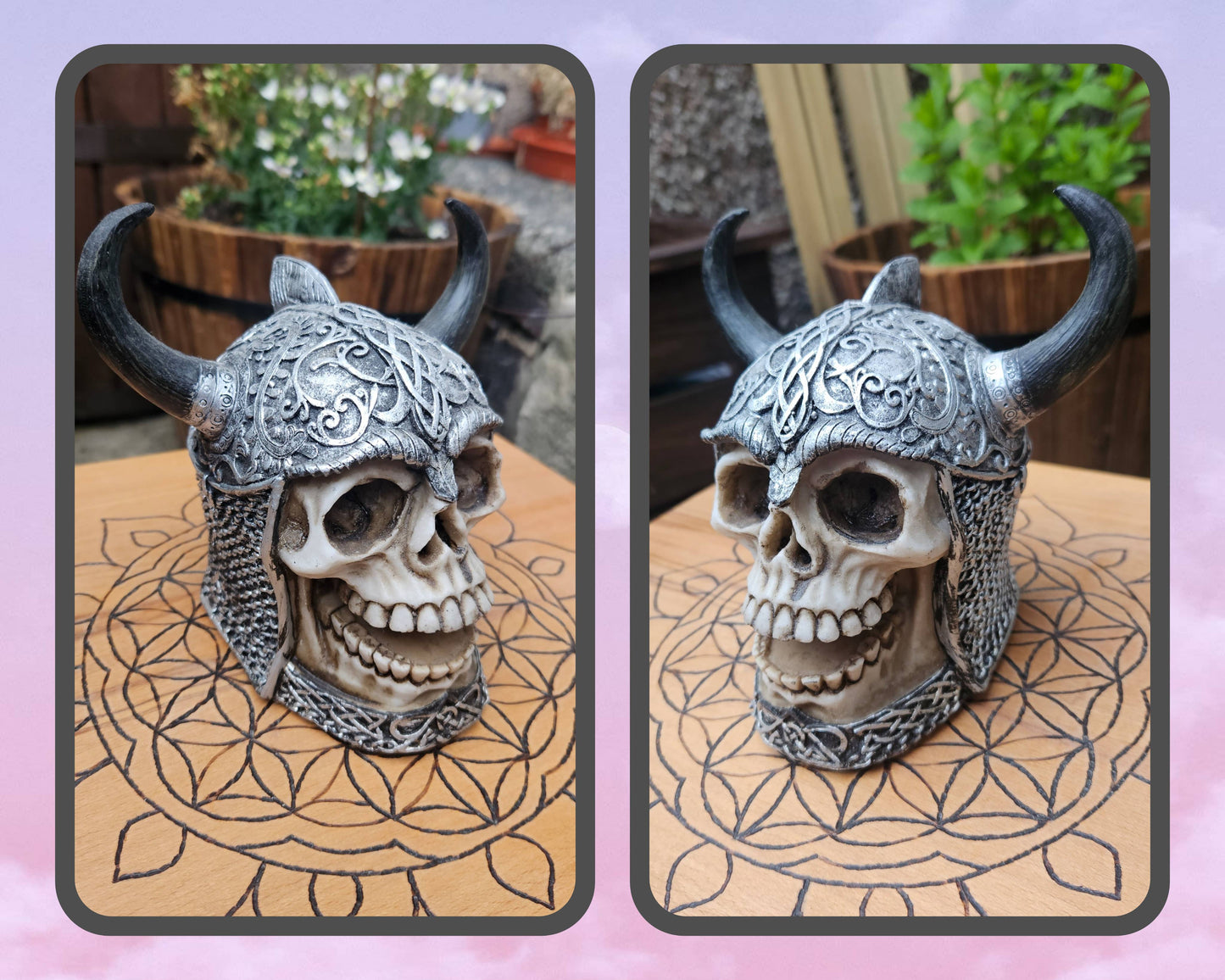 Viking Skull (not its licensed name) - Nemesis Now - EX Display (No Box)