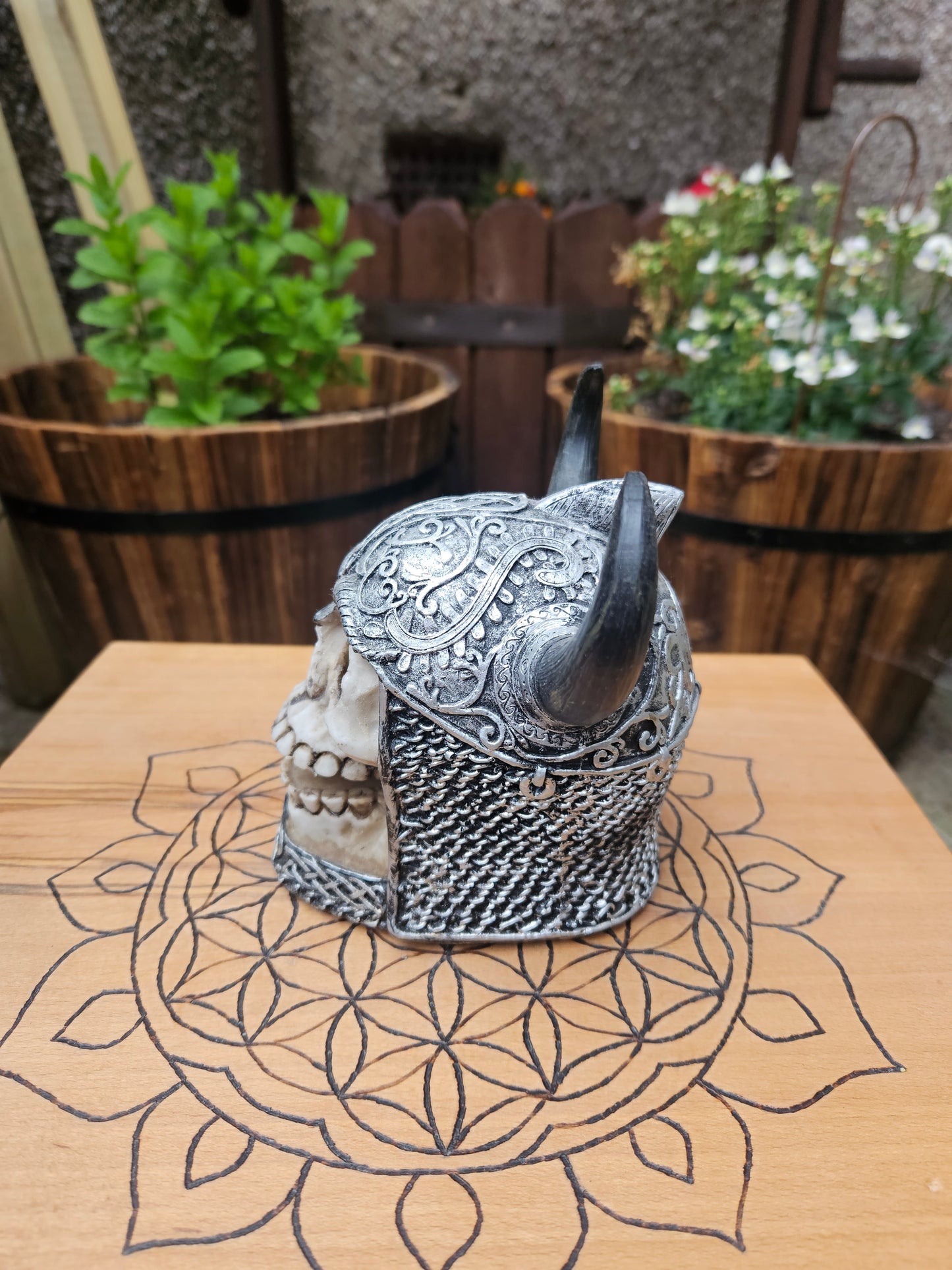 Viking Skull (not its licensed name) - Nemesis Now - EX Display (No Box)