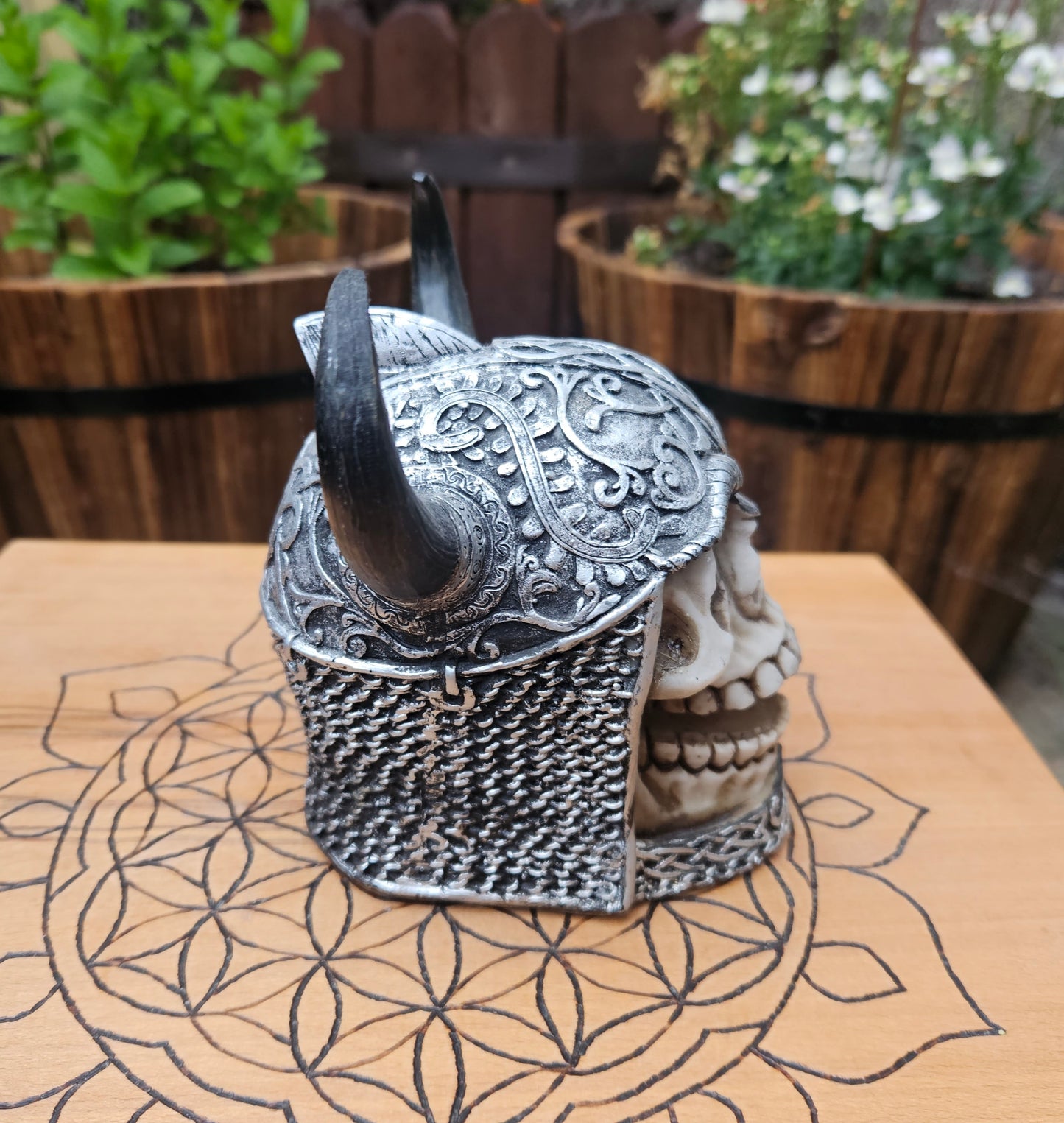 Viking Skull (not its licensed name) - Nemesis Now - EX Display (No Box)