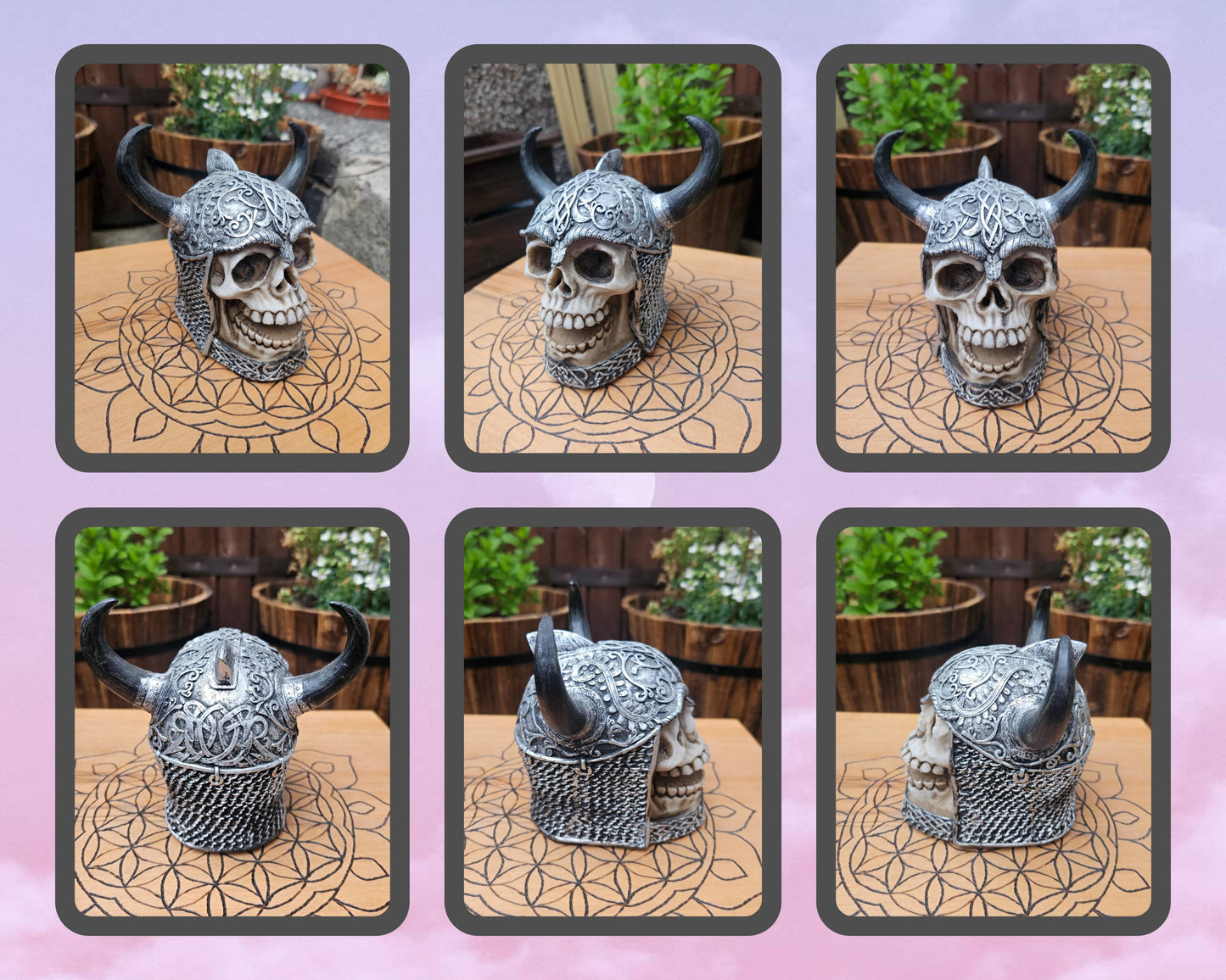 Viking Skull (not its licensed name) - Nemesis Now - EX Display (No Box)