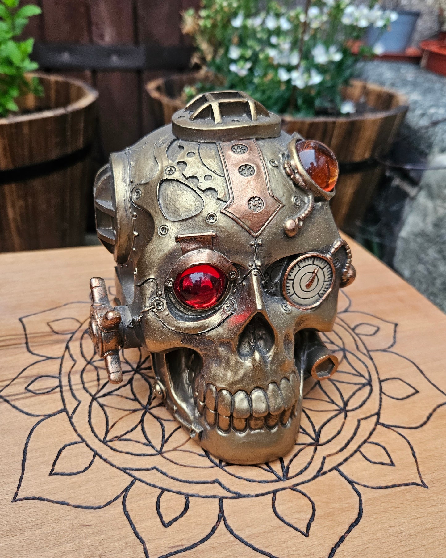 Steampunk Submarine Skull (not its licensed name) - Nemesis Now - EX Display (No Box)