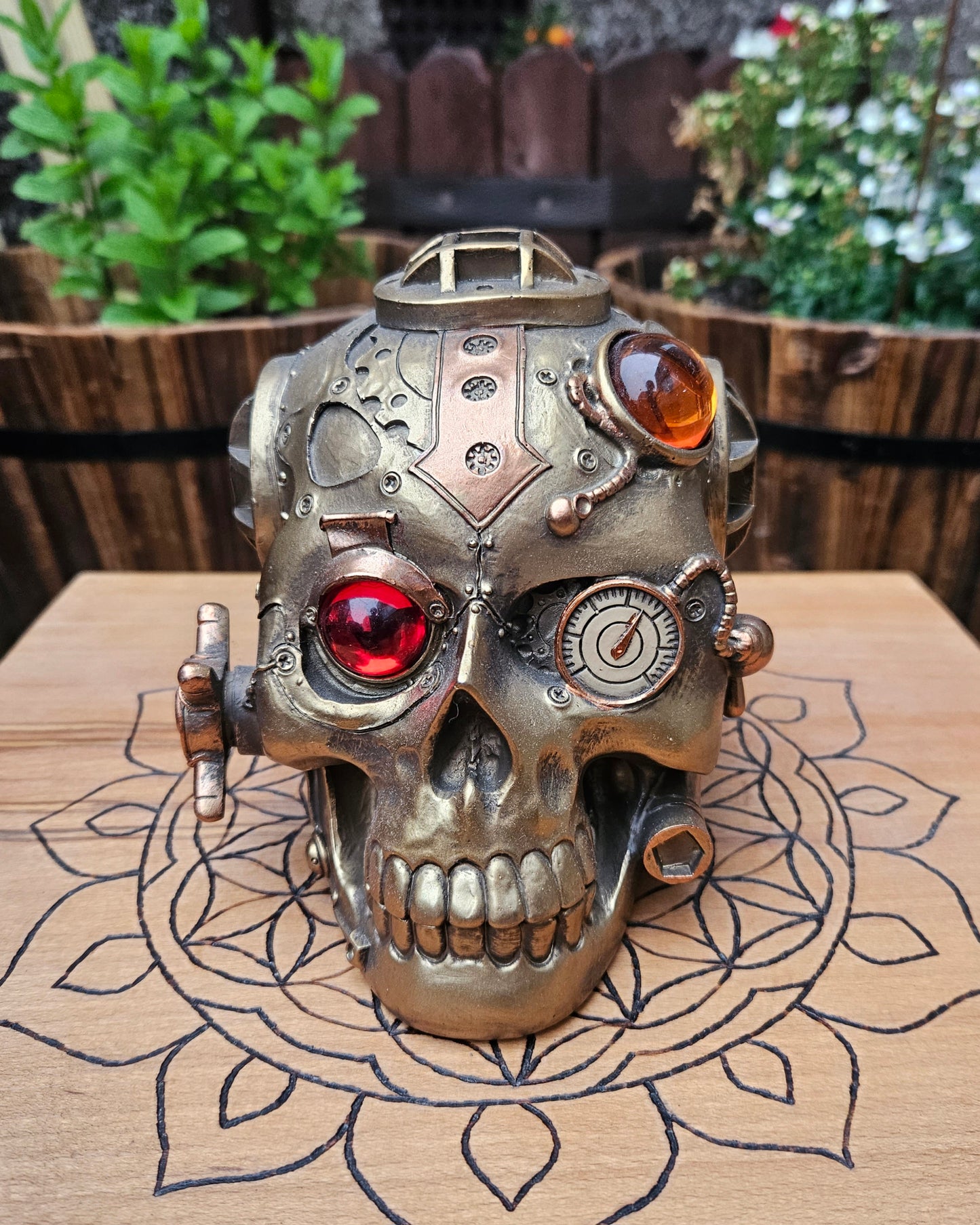 Steampunk Submarine Skull (not its licensed name) - Nemesis Now - EX Display (No Box)