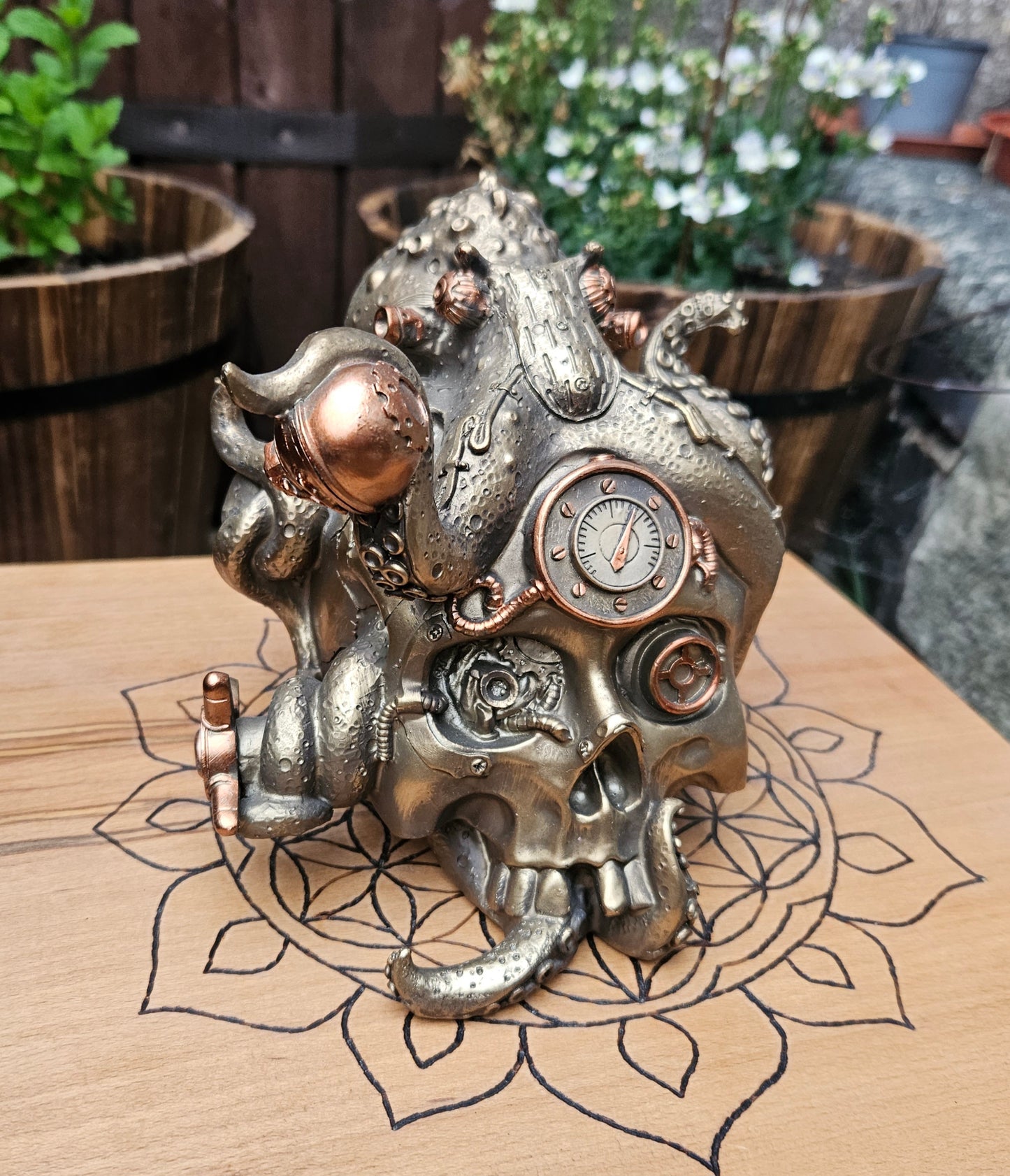 Davy Jones Skull (Not its licensed name) - Nemesis Now - EX Display (No Box)