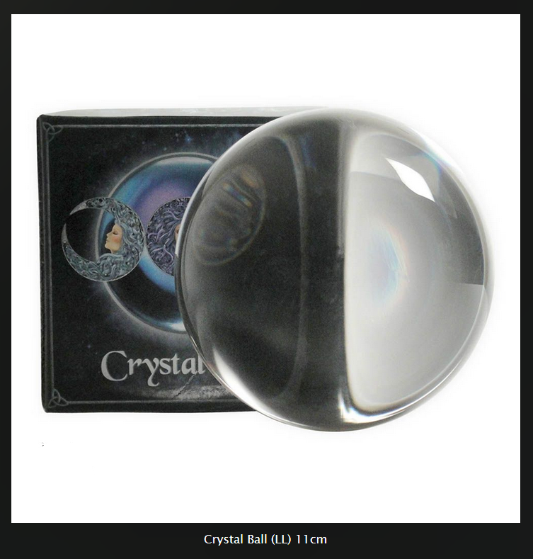 Nemesis Now ~ 11cm Crystal Ball