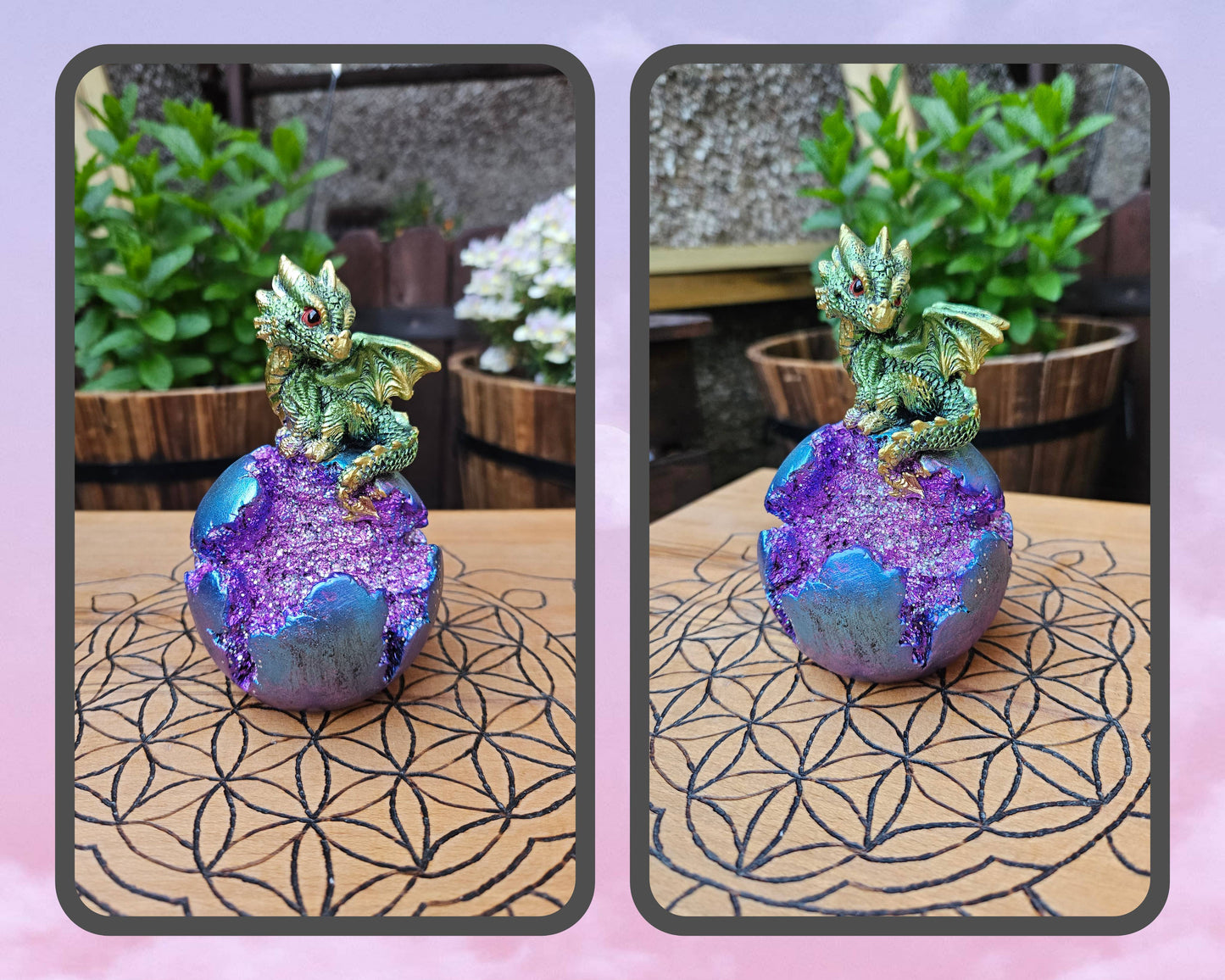 Nemesis Now ~ Geode Guard ~ Green