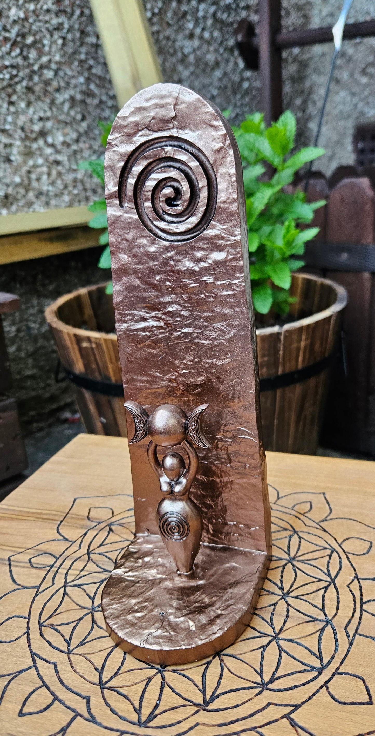 Nemesis Now ~ Spiral Goddess Incense Holder