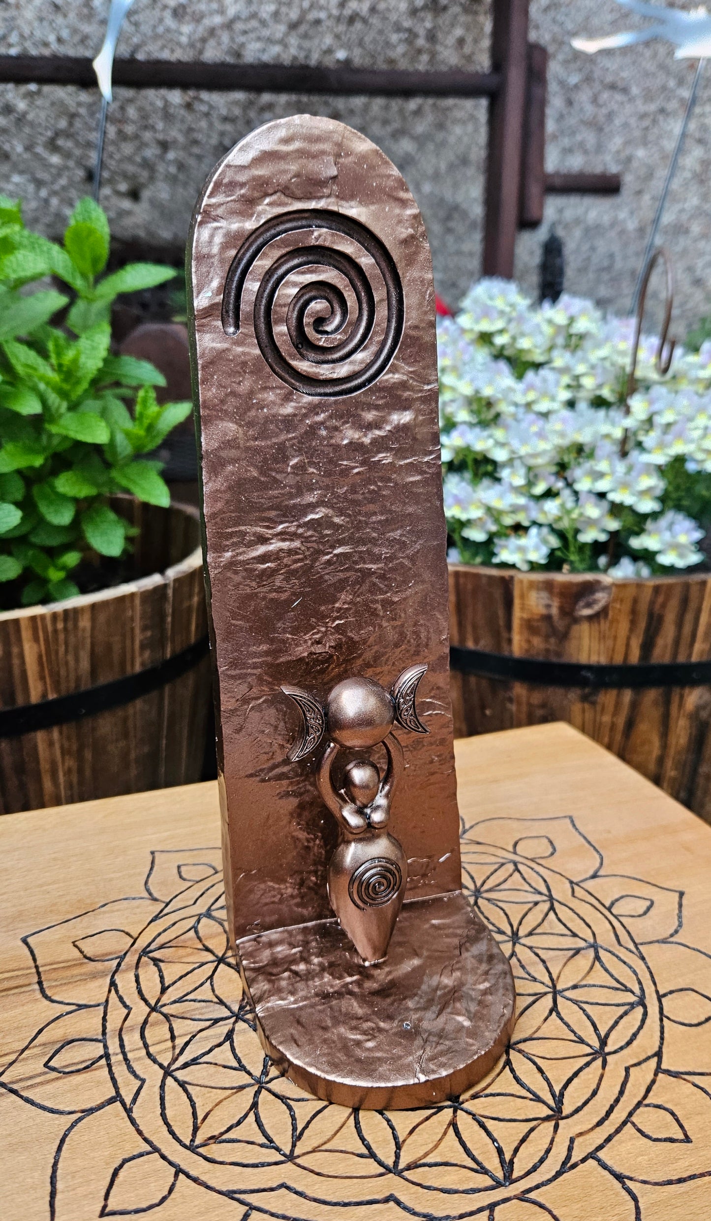 Nemesis Now ~ Spiral Goddess Incense Holder