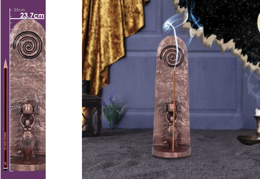 Nemesis Now ~ Spiral Goddess Incense Holder