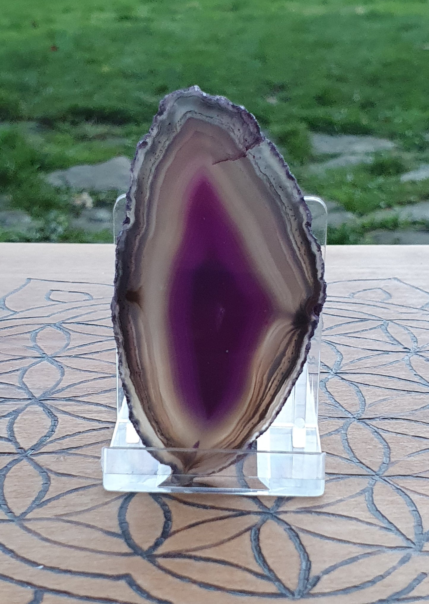 Agate Slice - Various - 1 supplied