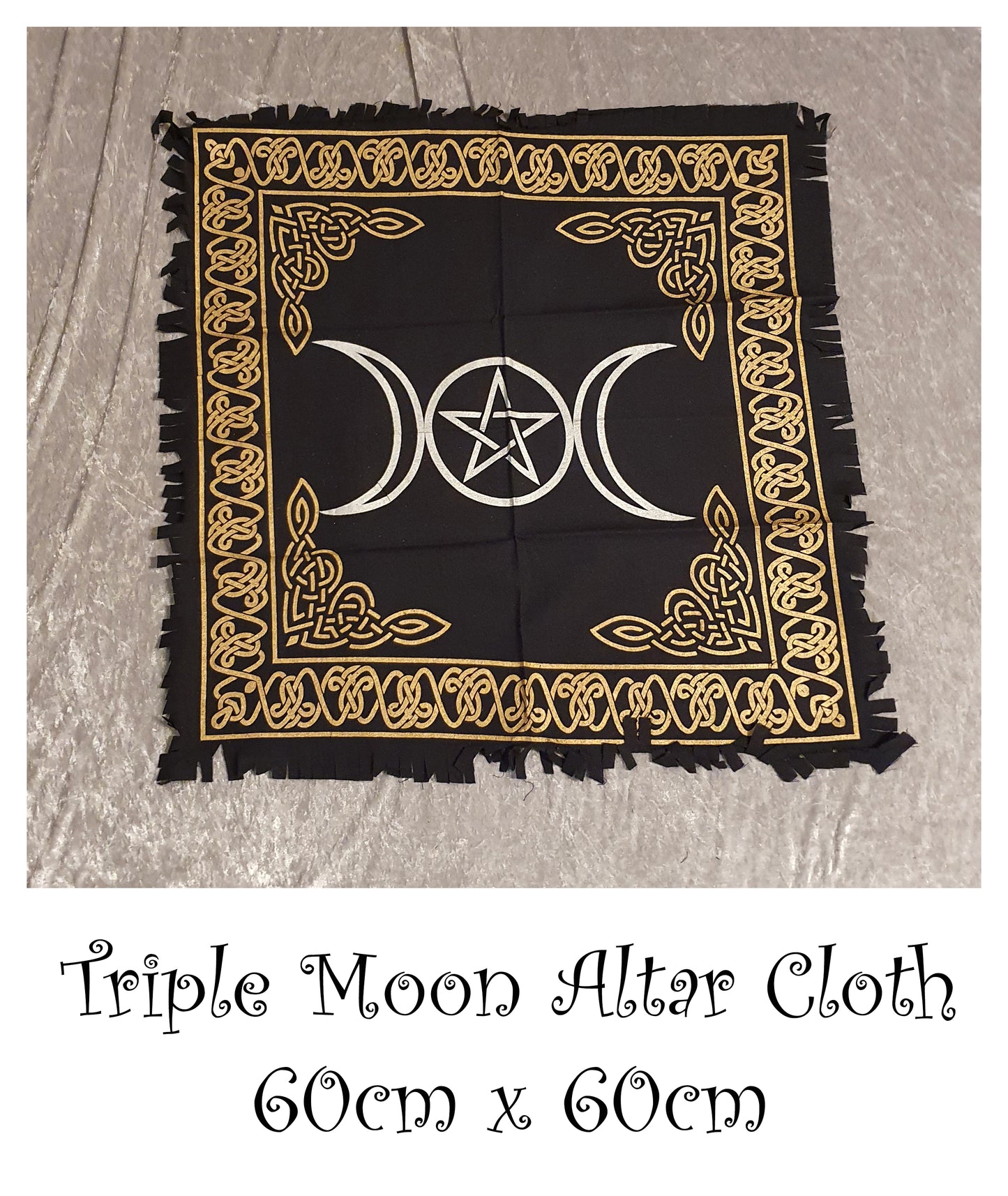 Triple Moon Altar Cloth / Tarot Cloth