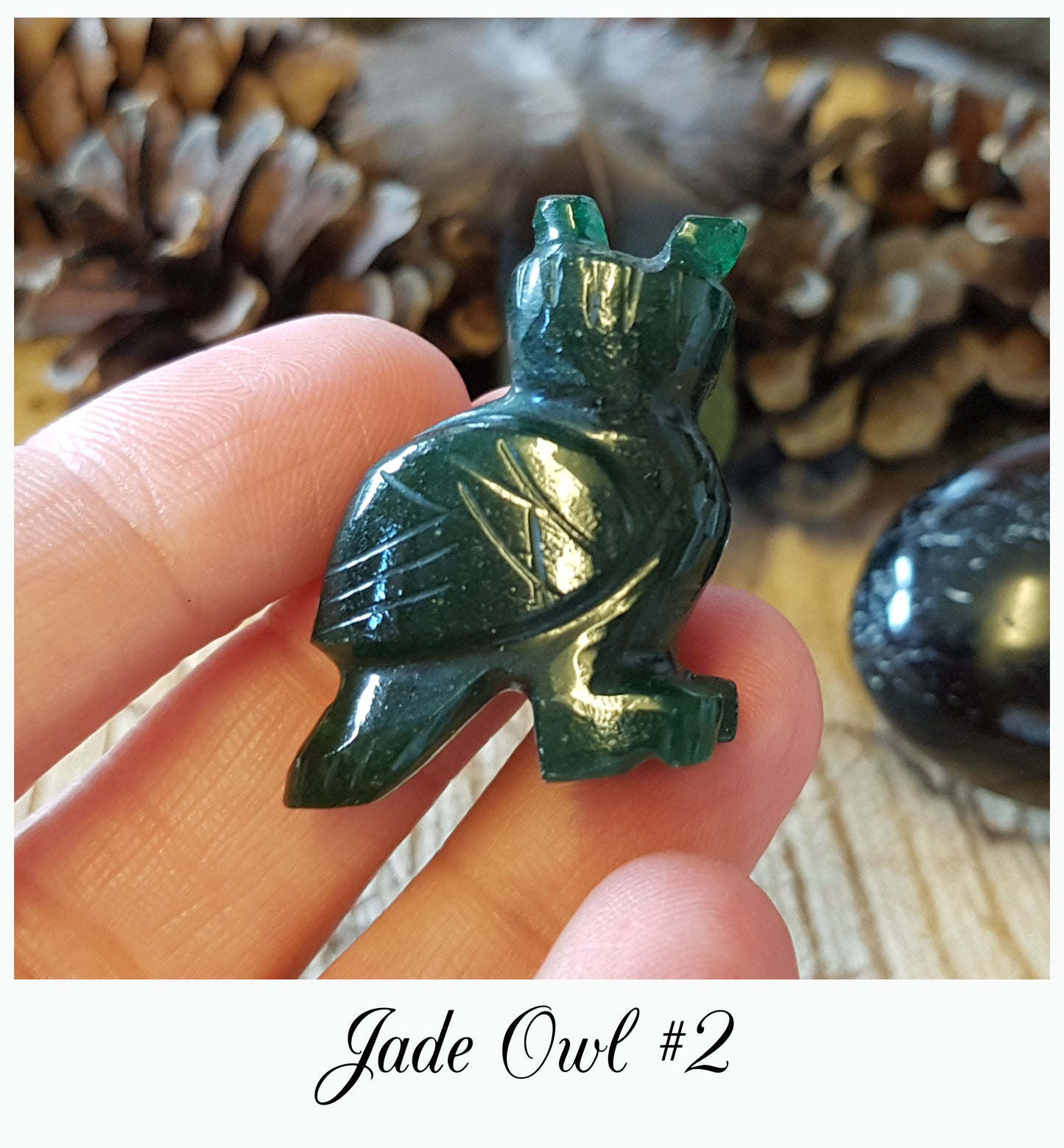 Jade Owl Carving