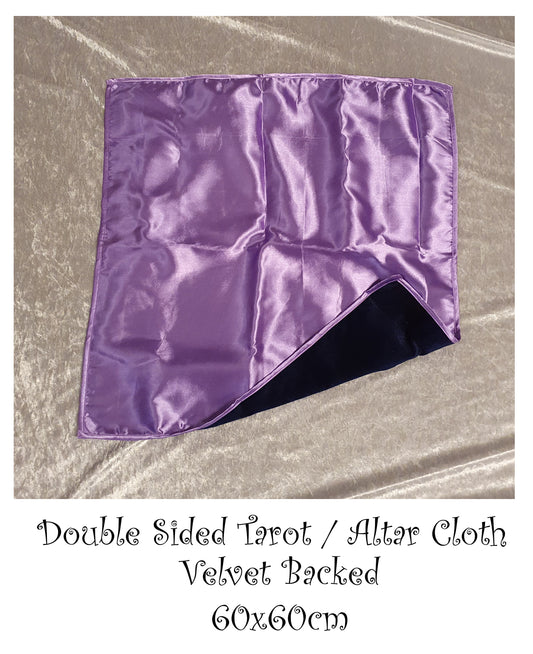 Double Sided Altar / Tarot Cloth (60cmx60cm)