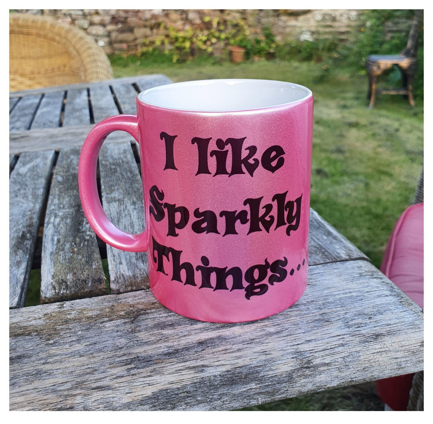 I Like Sparkly Things (and the word F***) - Exclusive Design Ceramic Mug
