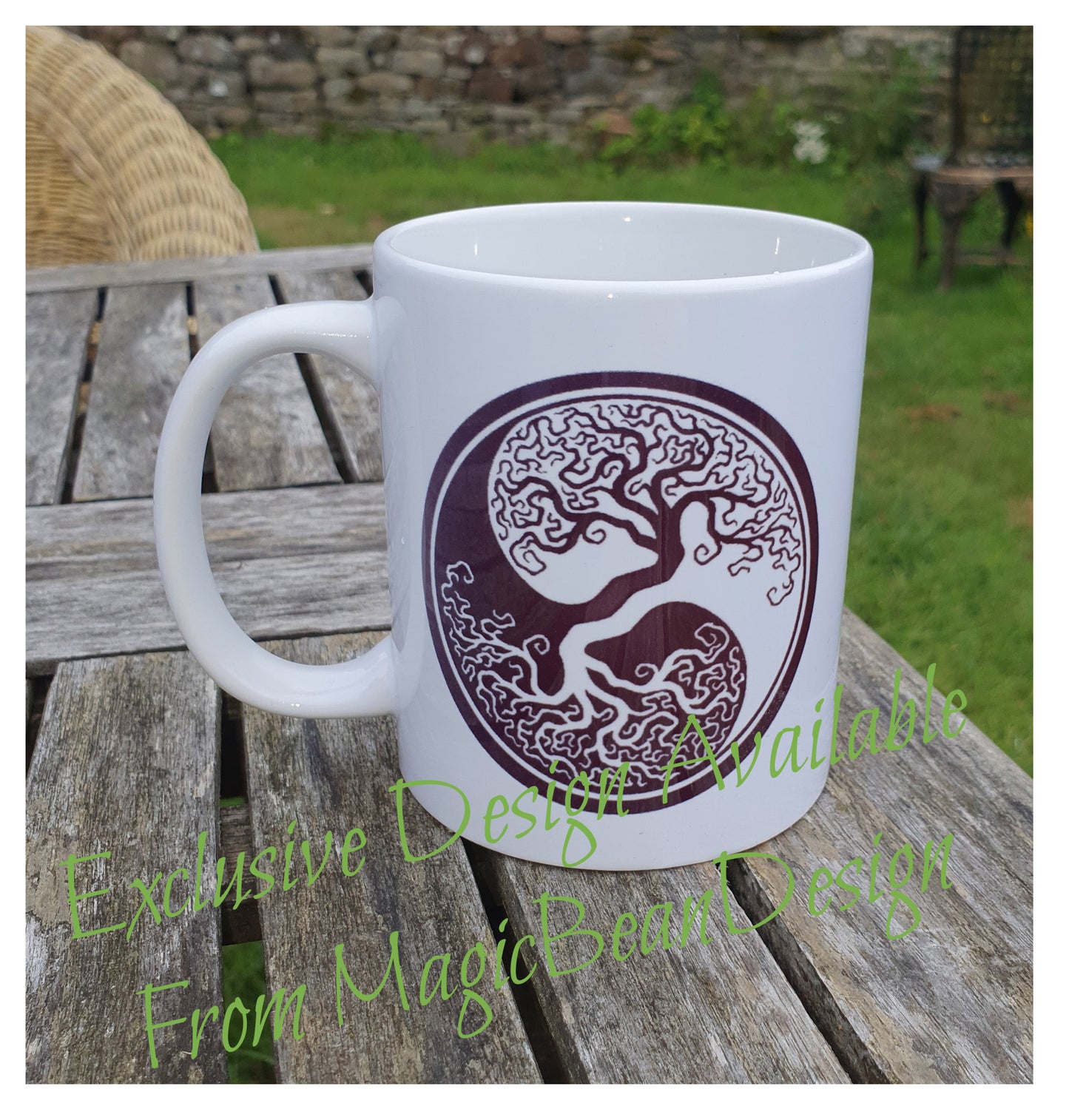 Yin / Yin Tree (B&W) - Exclusive Design Mug