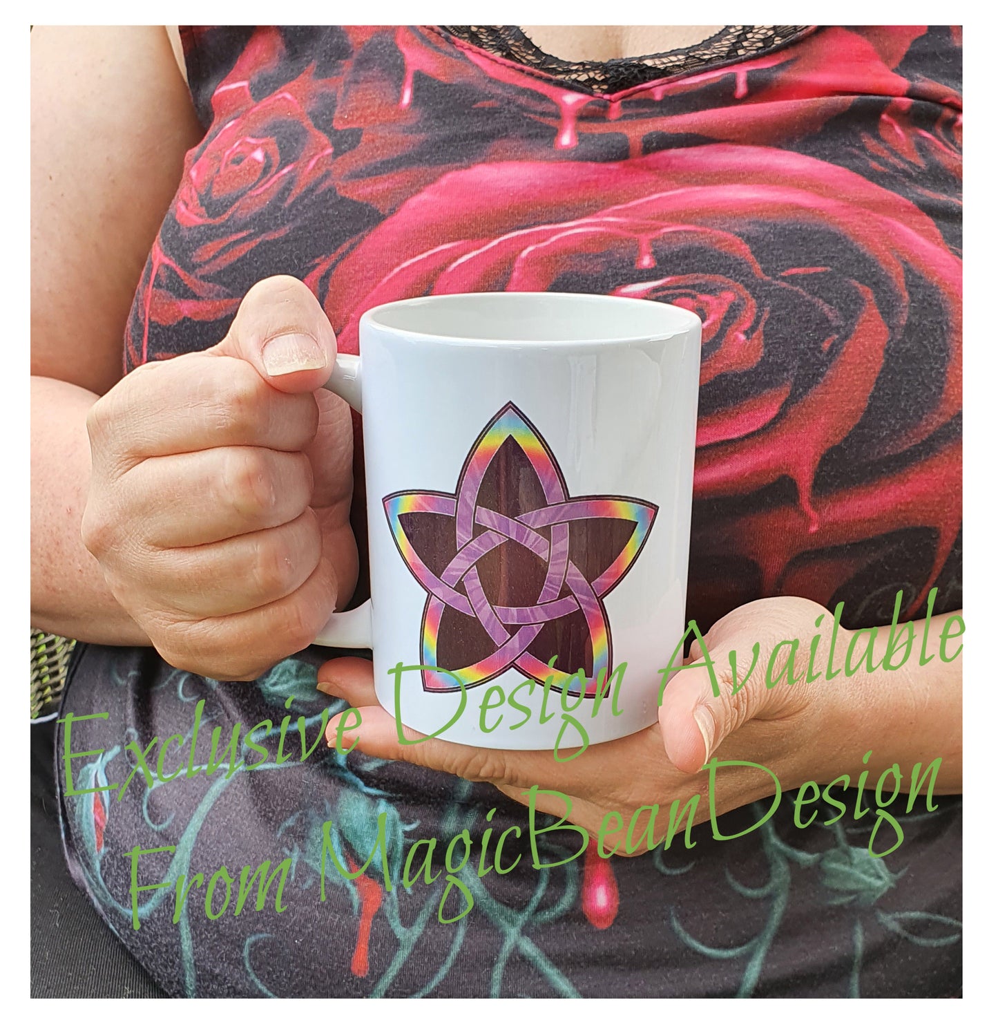 Tie Dye Star - Exclusive Design Ceramic Mug