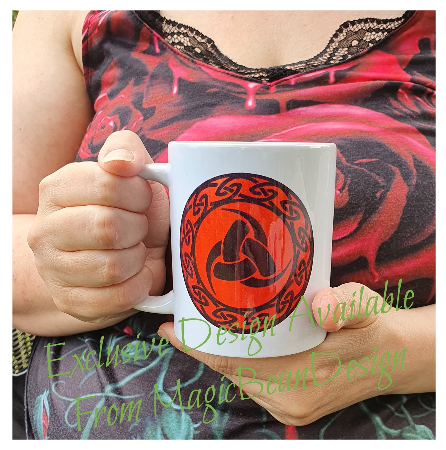 Horn of Odin (Red) - Exclusive Design Ceramic Mug