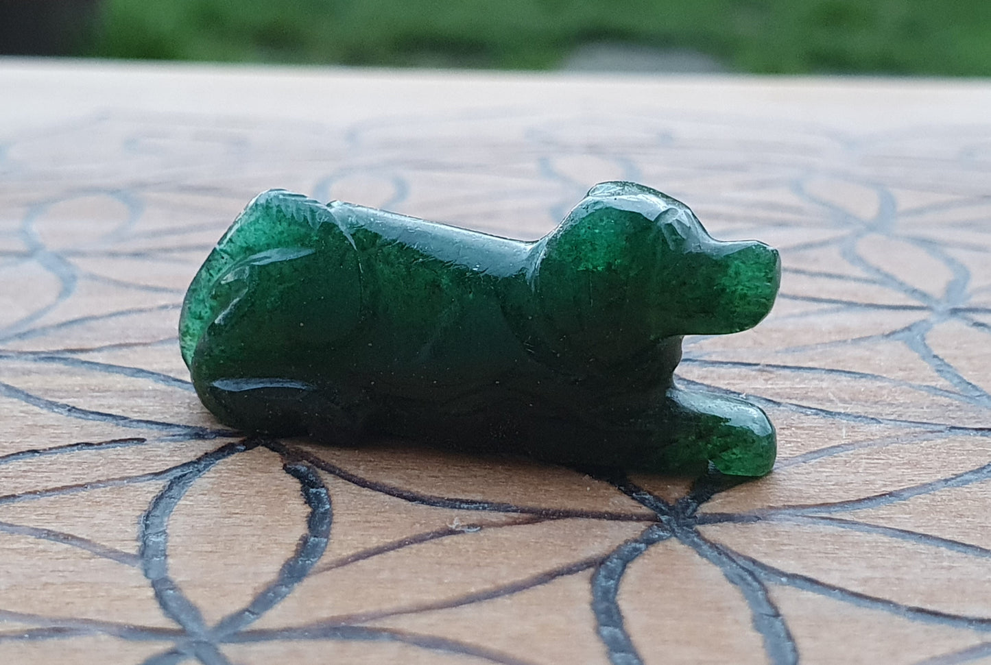 Carved Jade - Dog Totem