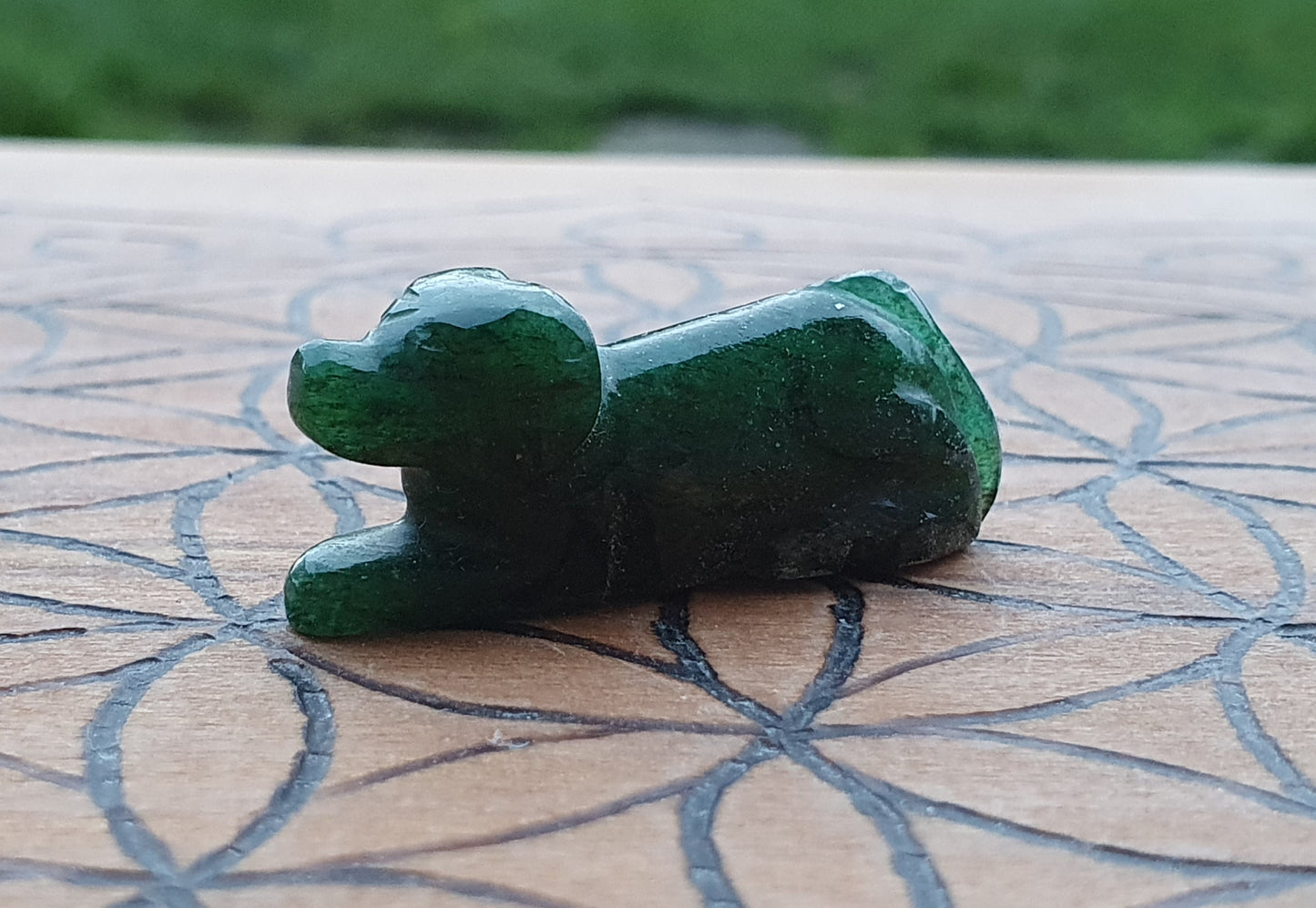 Carved Jade - Dog Totem