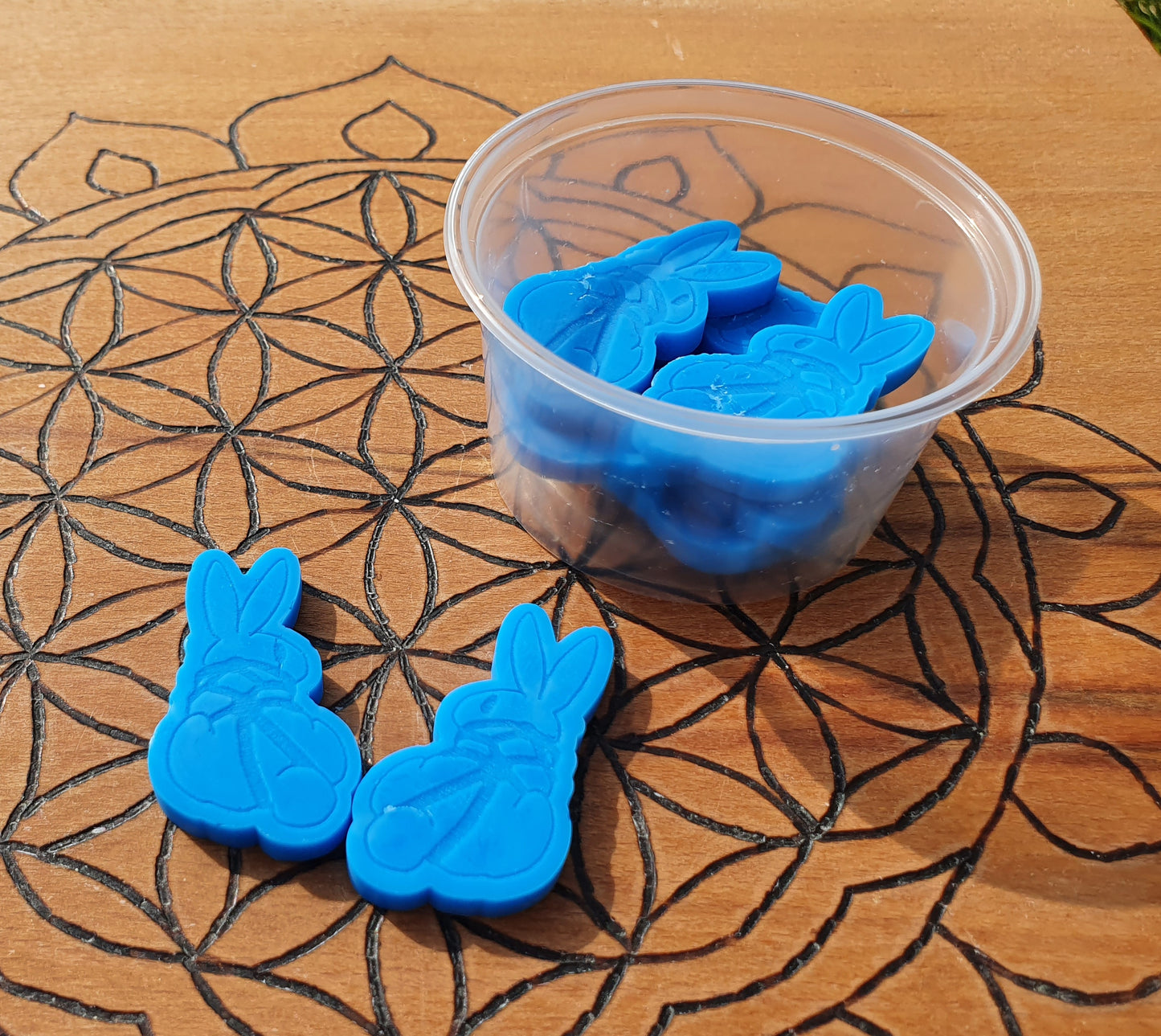 UNscented Wax Melts ~ Rope Bunnies ~ designed for Wax Play, BDSM, kink