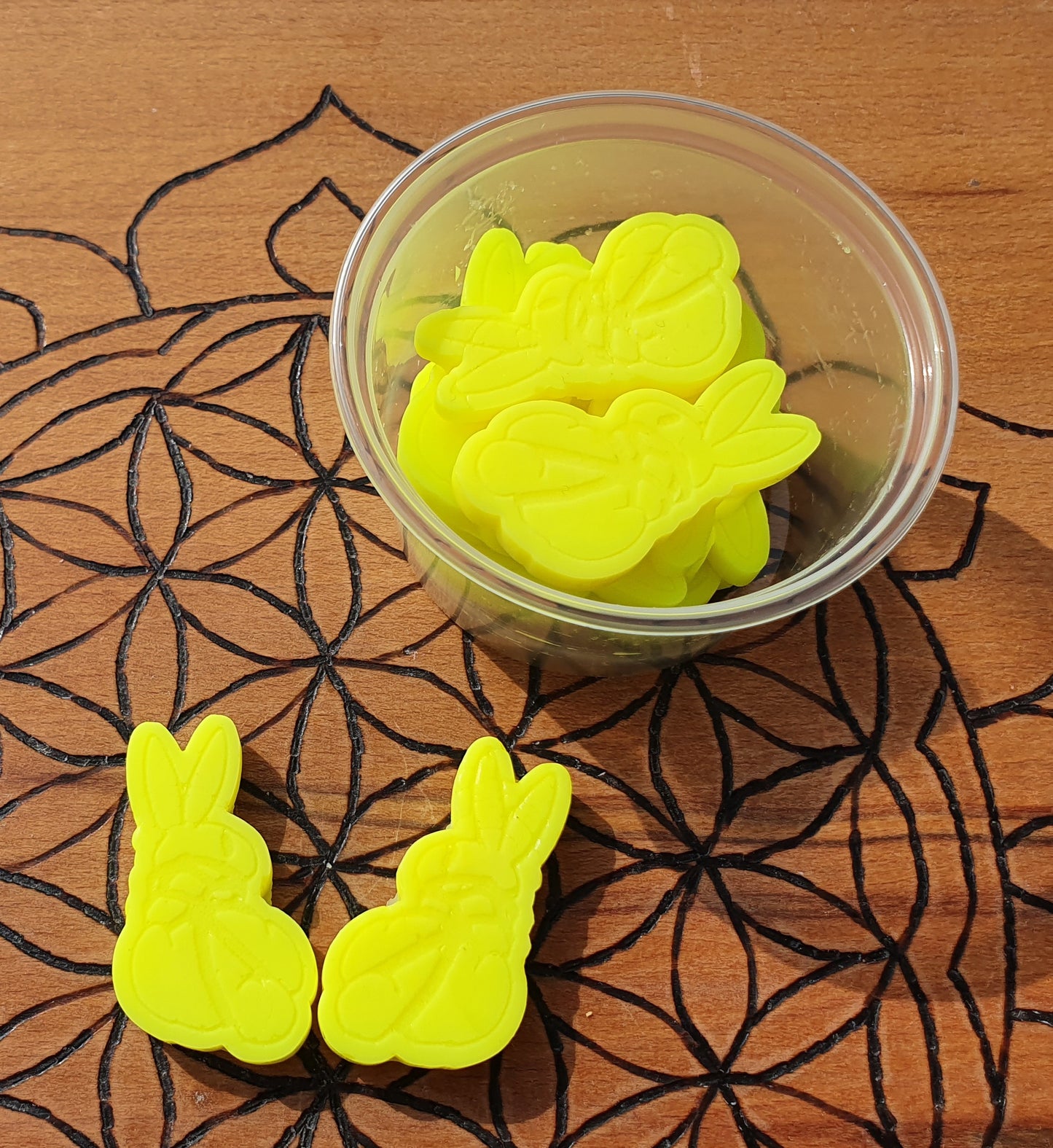 UNscented Wax Melts ~ Rope Bunnies ~ designed for Wax Play, BDSM, kink