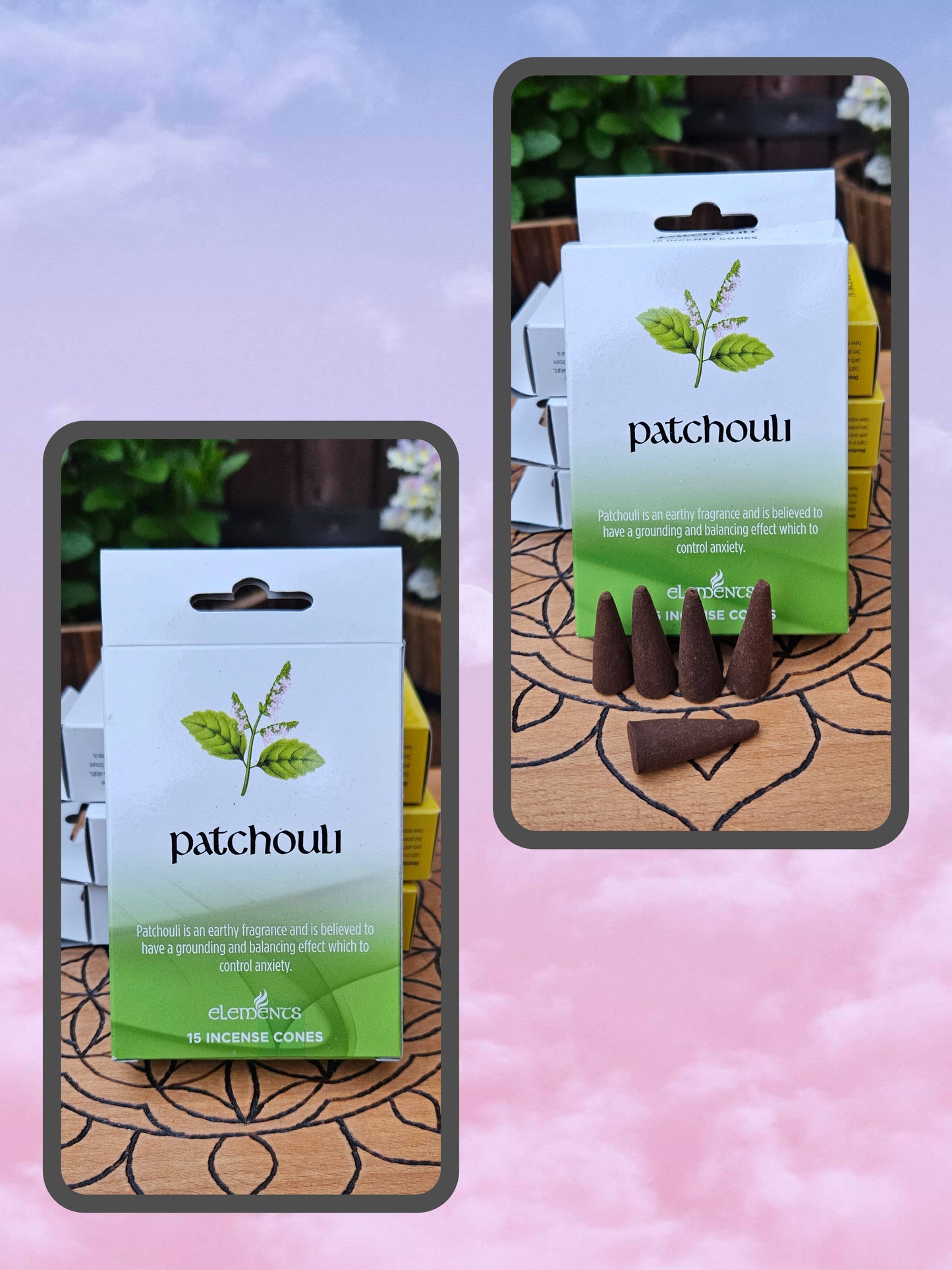 #BS041 Incense Cones -Patchouli