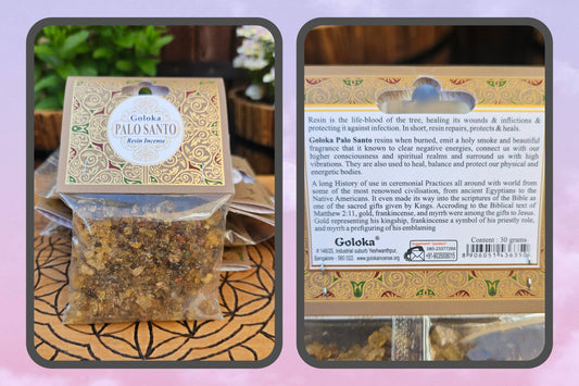 Scented Resin ~ Palo Santo