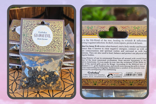 Scented Resin ~ Go Away Evil