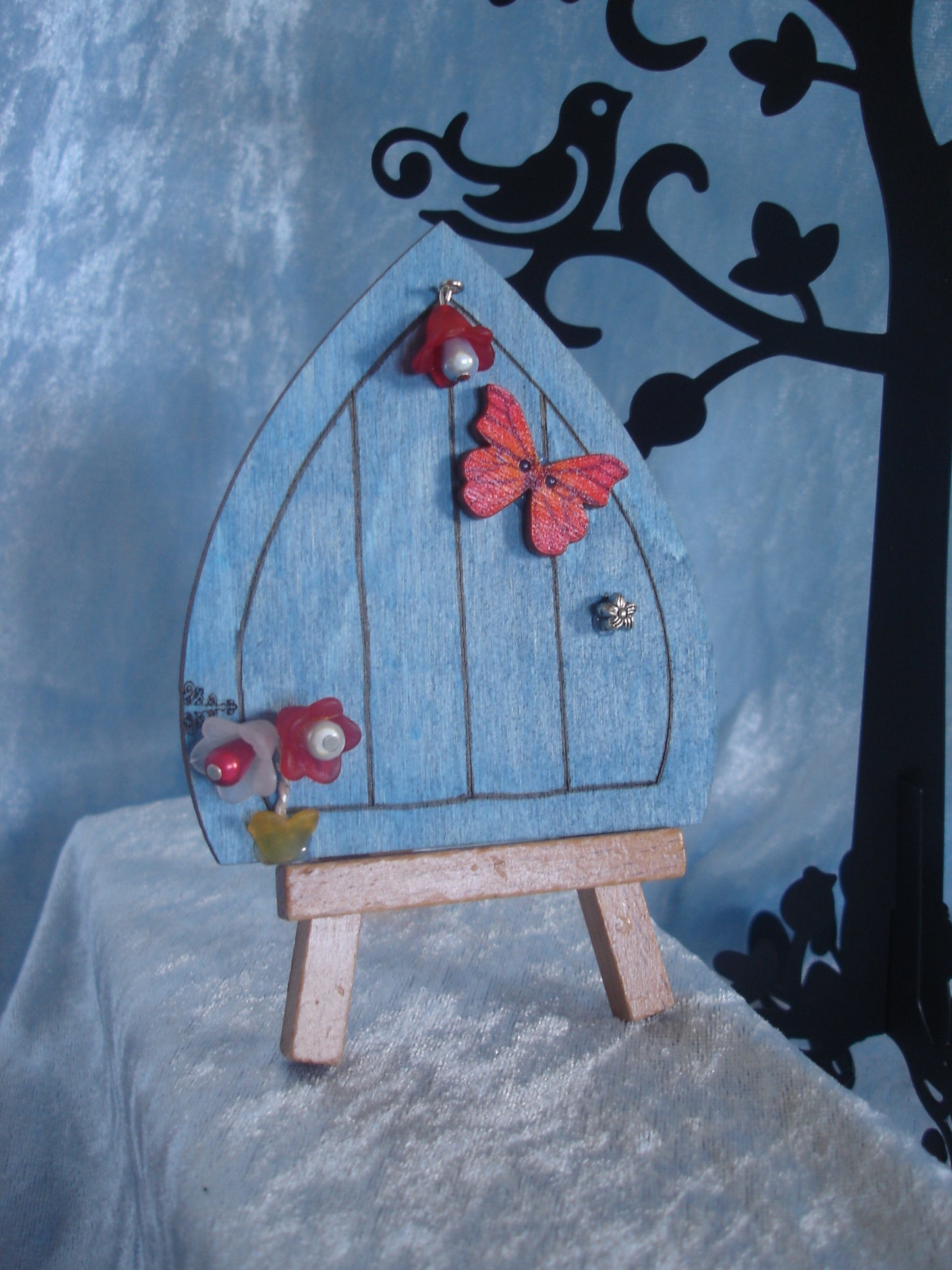 Hand decorated Wooden Fairy Doors - Various