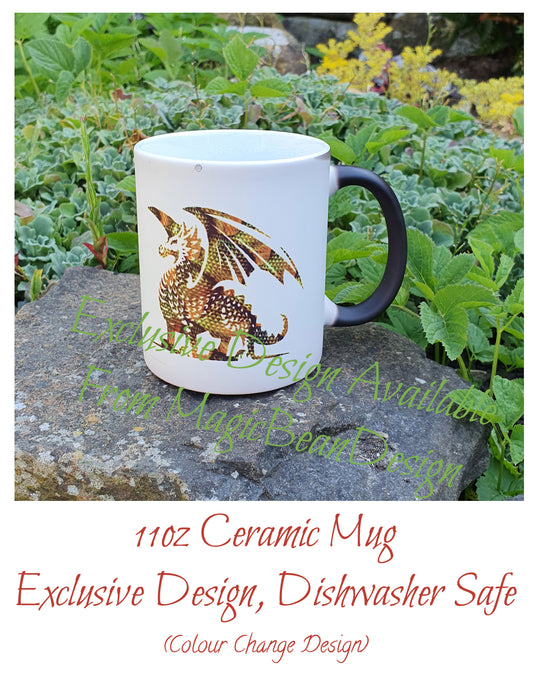 Green Dragon - Exclusive Design Ceramic Mug