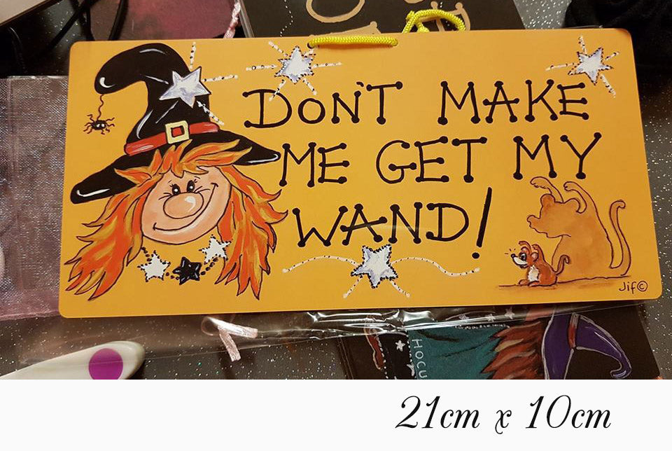 Witchy Sign Decoration