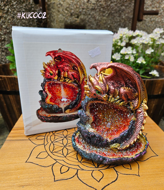 Dragon Geode Backlflow Burner