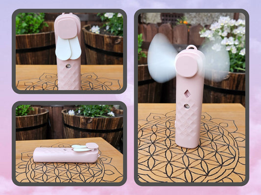 HydroFan - Pink    - New and Boxed