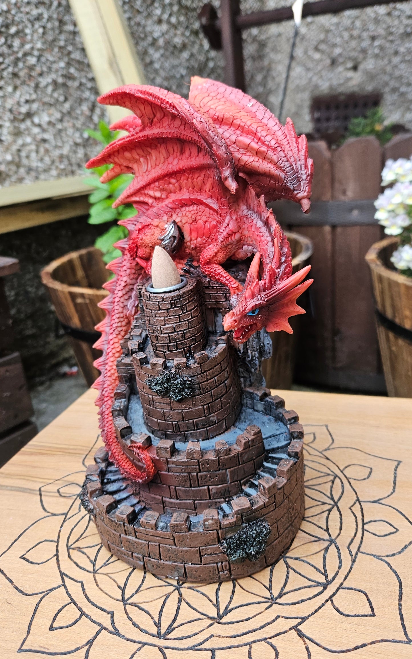 Nemesis Now ~ Crimson Keep Backflow Burner