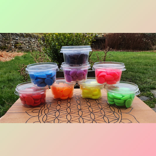 UV reactive Wax Melts for Wax Play (UNScented)