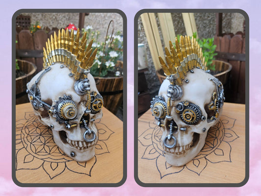 Bullet Skull Ornament - Nemesis Now - Ex Display