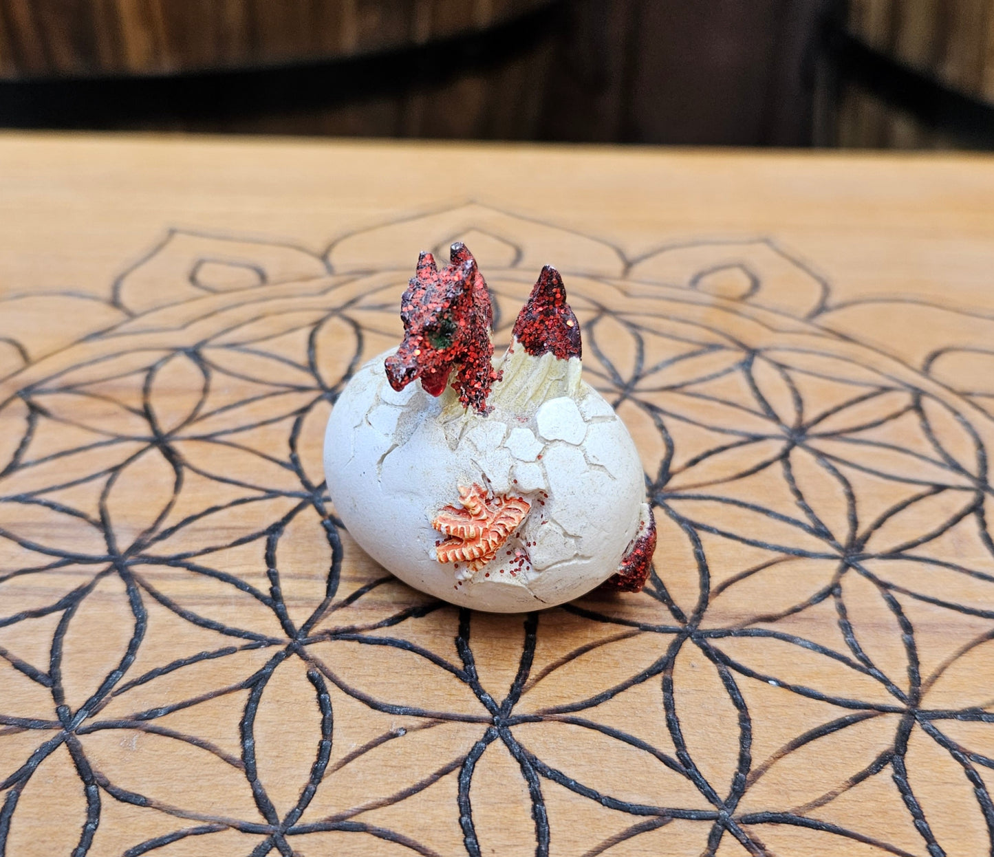 Tiny Red Pocket Dragon - EX Display (No Box)