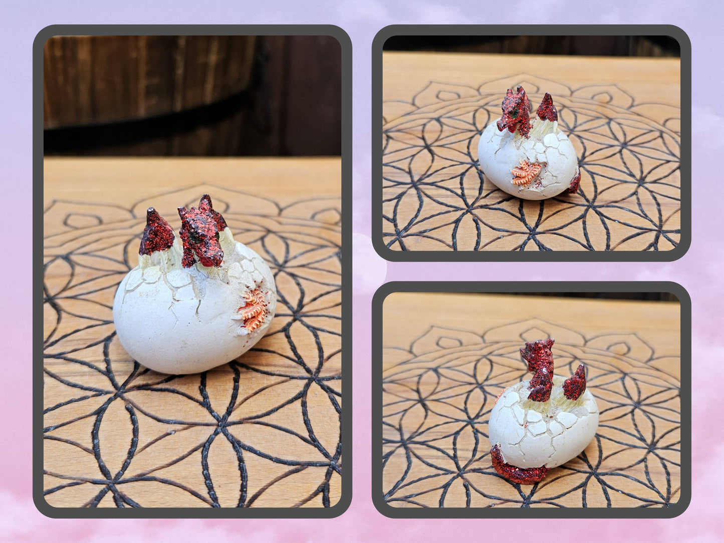 Tiny Red Pocket Dragon - EX Display (No Box)