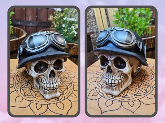 Iron Cross Skull - Nemesis Now - EX Display (No Box)