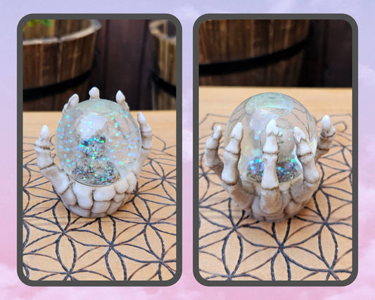Skeletal Hand Snow Globe - EX Display (No Box)