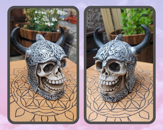 Viking Skull (not its licensed name) - Nemesis Now - EX Display (No Box)