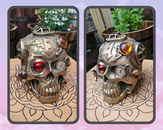 Steampunk Submarine Skull (not its licensed name) - Nemesis Now - EX Display (No Box)