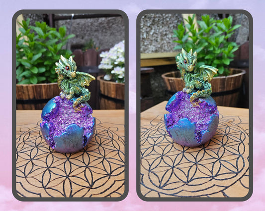 Nemesis Now ~ Geode Guard ~ Green