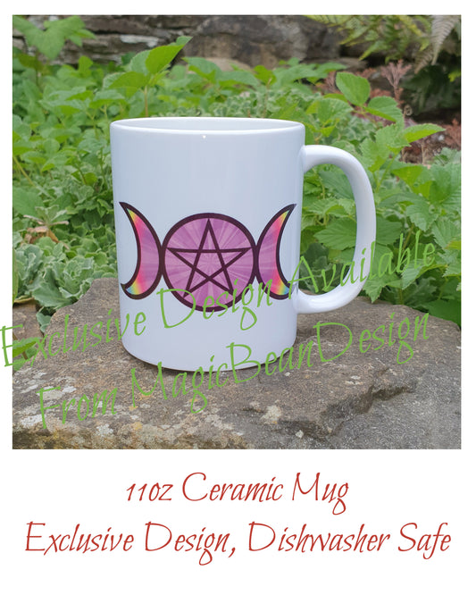Tie Dye Triple Moon - Exclusive Design Mug
