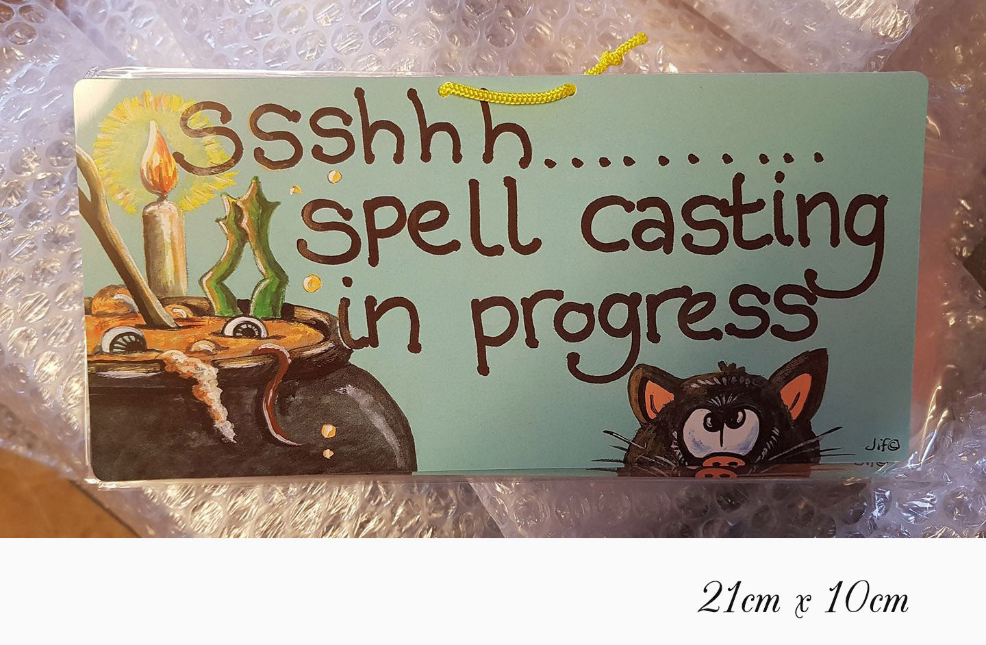 Witchy Sign Decoration
