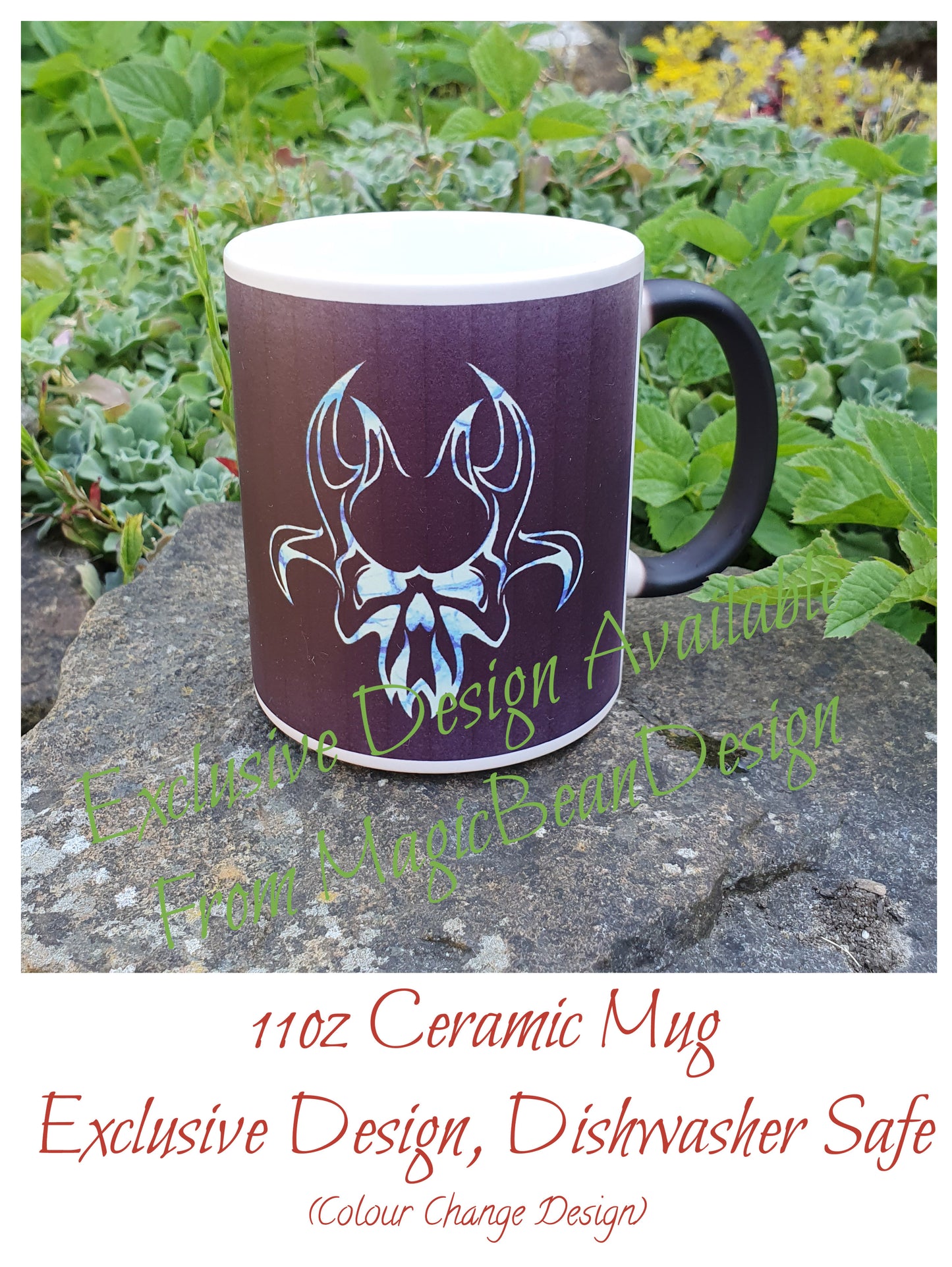 Flaming Hell Fire - Exclusive Design Ceramic Mug