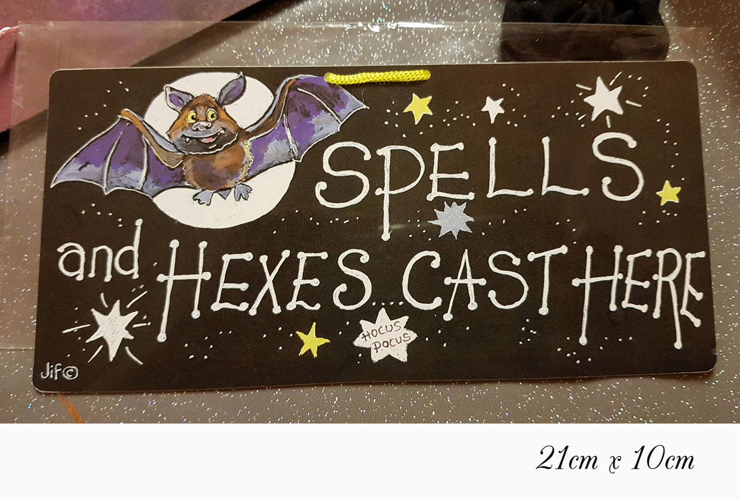Witchy Sign Decoration