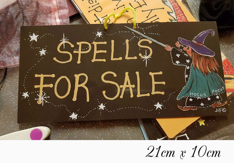 Witchy Sign Decoration